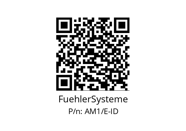   FuehlerSysteme AM1/E-ID