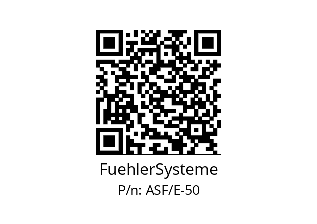   FuehlerSysteme ASF/E-50