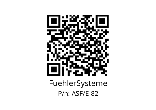   FuehlerSysteme ASF/E-82