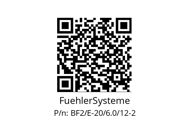   FuehlerSysteme BF2/E-20/6.0/12-2