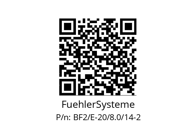   FuehlerSysteme BF2/E-20/8.0/14-2