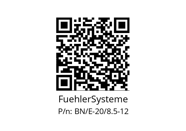   FuehlerSysteme BN/E-20/8.5-12