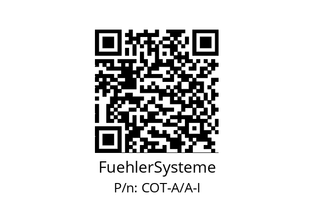   FuehlerSysteme COT-A/A-I