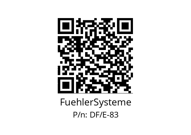   FuehlerSysteme DF/E-83