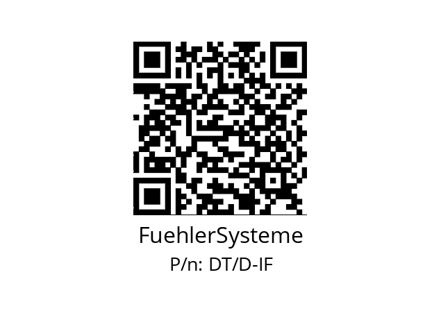   FuehlerSysteme DT/D-IF