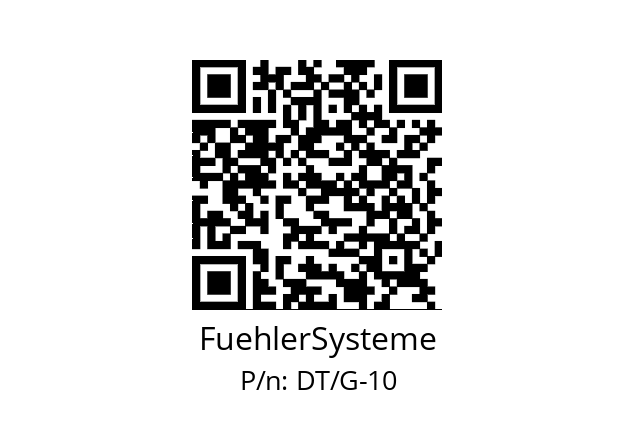   FuehlerSysteme DT/G-10