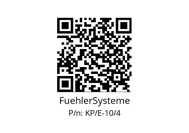   FuehlerSysteme KP/E-10/4