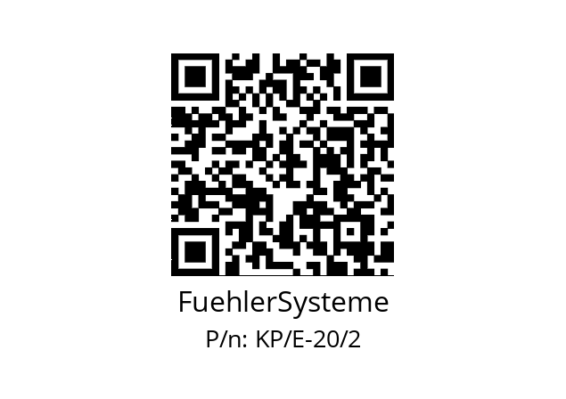   FuehlerSysteme KP/E-20/2