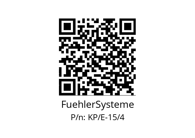   FuehlerSysteme KP/E-15/4