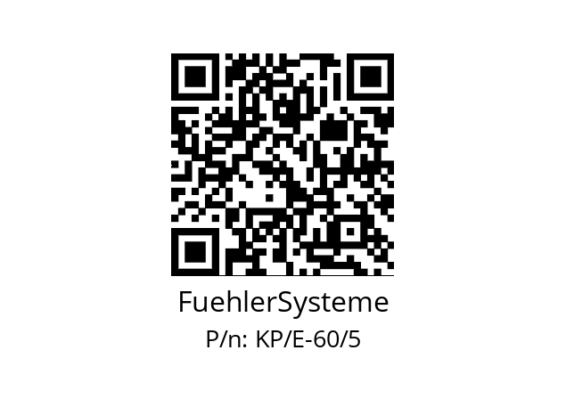   FuehlerSysteme KP/E-60/5