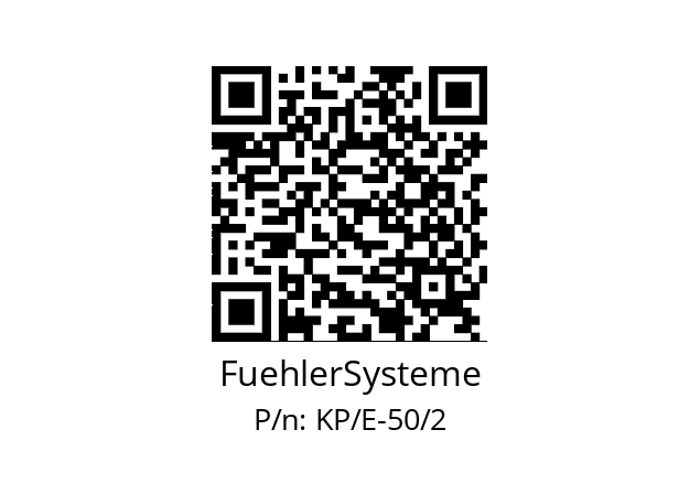   FuehlerSysteme KP/E-50/2