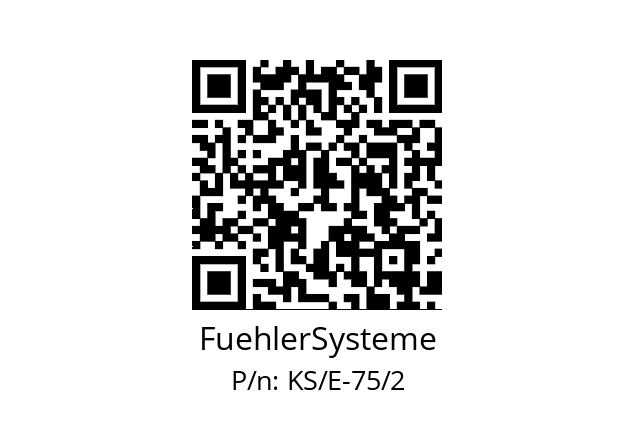   FuehlerSysteme KS/E-75/2