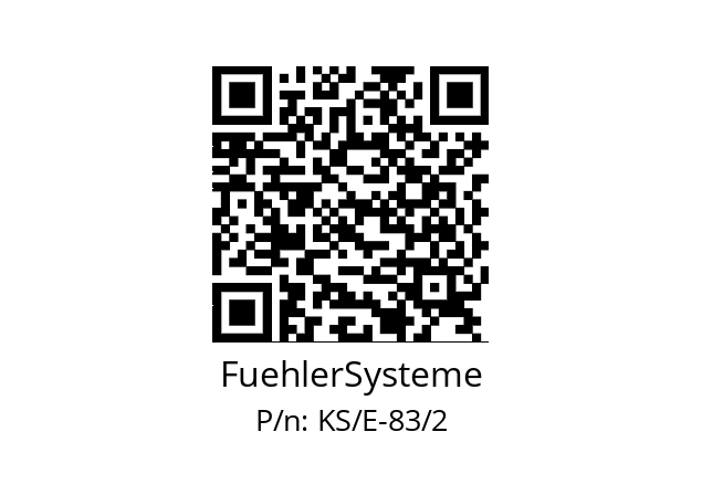   FuehlerSysteme KS/E-83/2