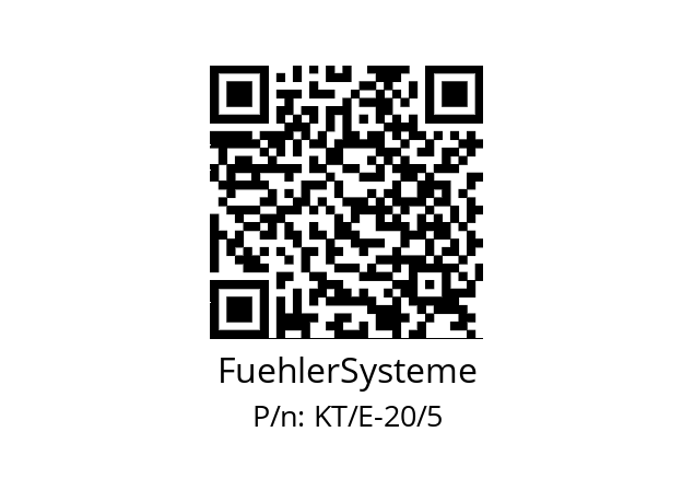   FuehlerSysteme KT/E-20/5