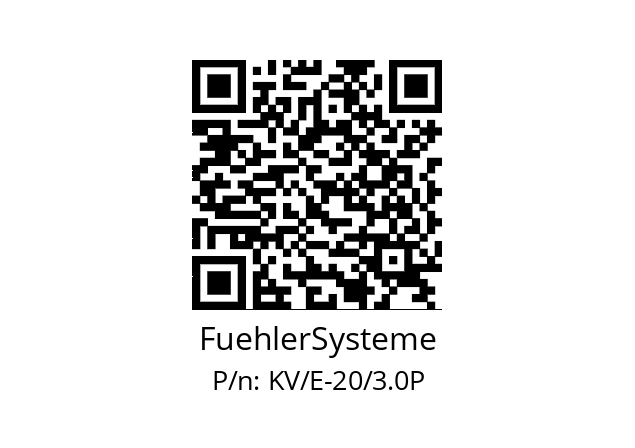   FuehlerSysteme KV/E-20/3.0P