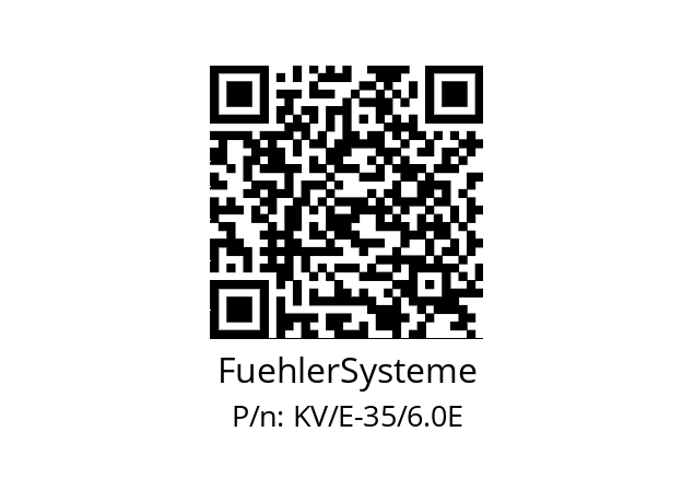   FuehlerSysteme KV/E-35/6.0E