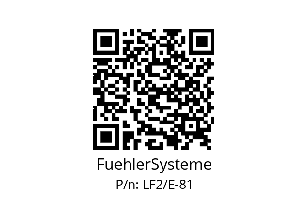   FuehlerSysteme LF2/E-81