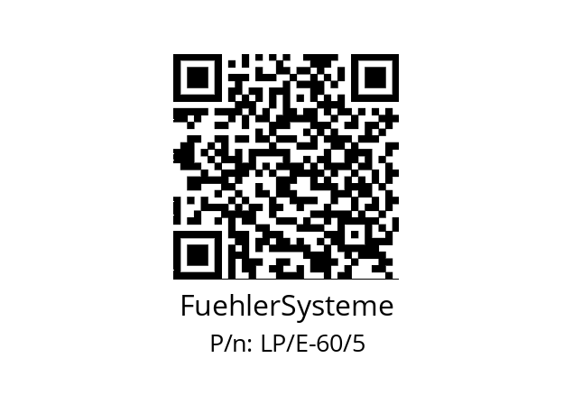   FuehlerSysteme LP/E-60/5