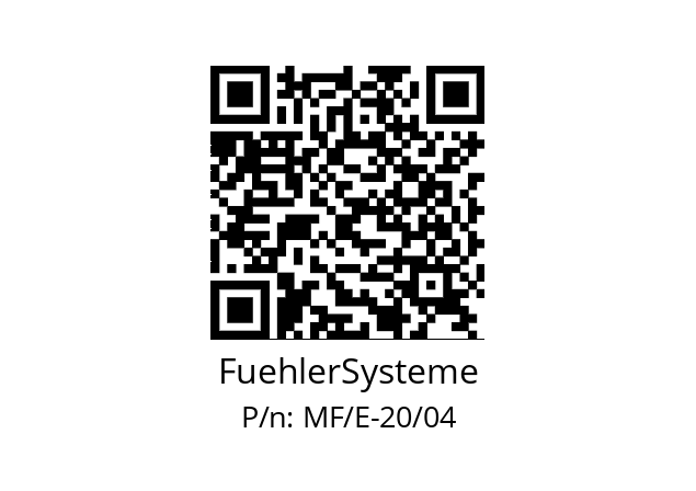   FuehlerSysteme MF/E-20/04