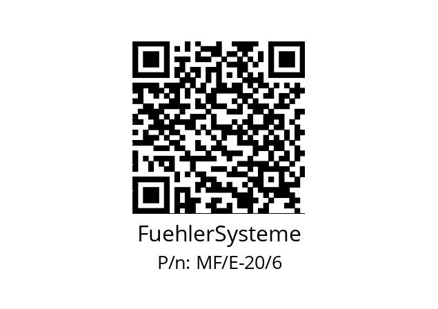   FuehlerSysteme MF/E-20/6