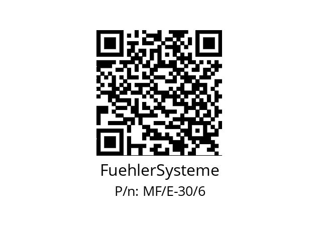   FuehlerSysteme MF/E-30/6