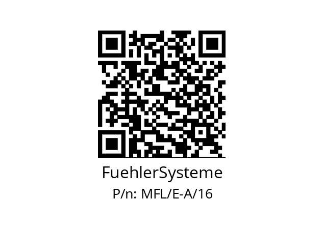   FuehlerSysteme MFL/E-A/16