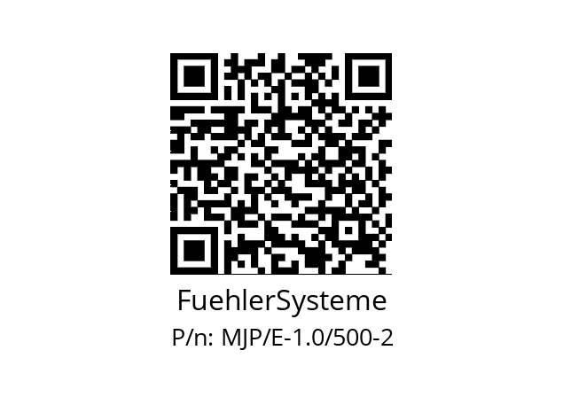   FuehlerSysteme MJP/E-1.0/500-2