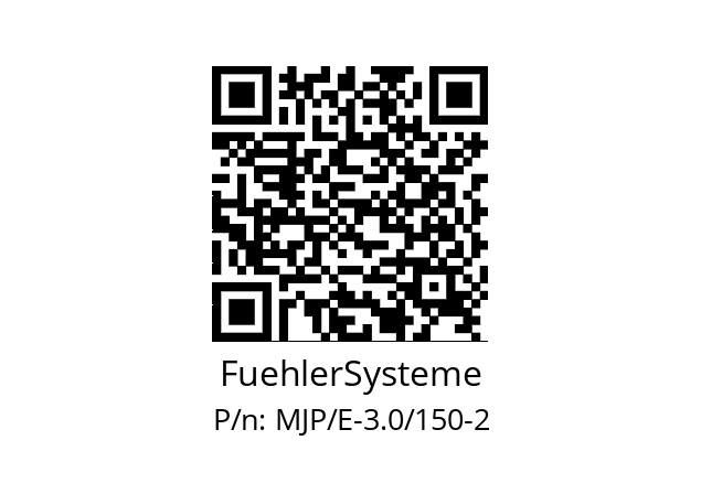   FuehlerSysteme MJP/E-3.0/150-2