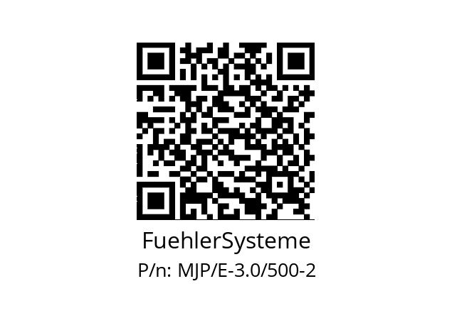   FuehlerSysteme MJP/E-3.0/500-2