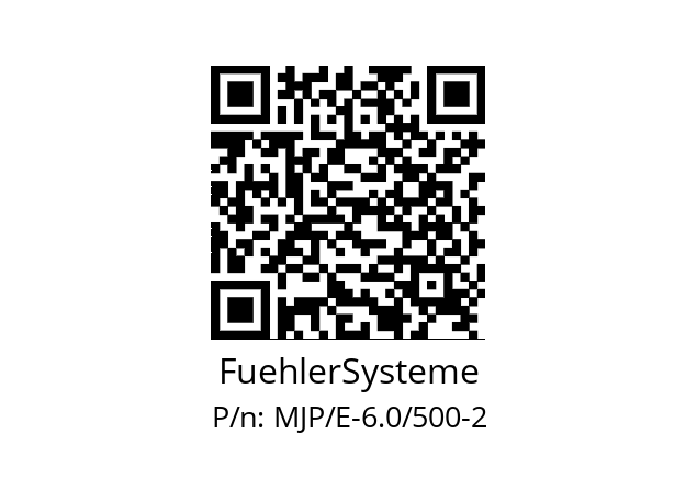   FuehlerSysteme MJP/E-6.0/500-2