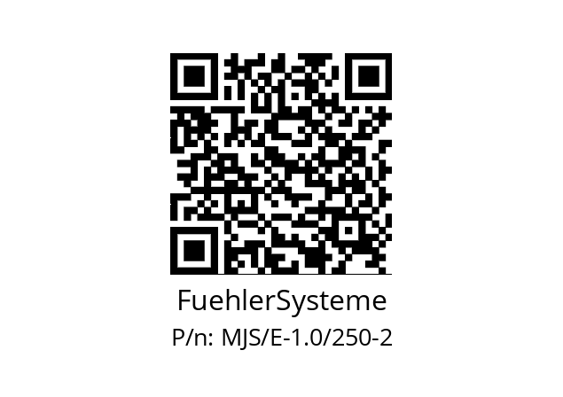   FuehlerSysteme MJS/E-1.0/250-2