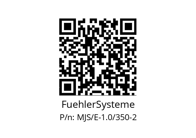   FuehlerSysteme MJS/E-1.0/350-2