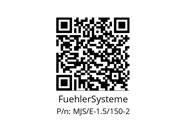   FuehlerSysteme MJS/E-1.5/150-2