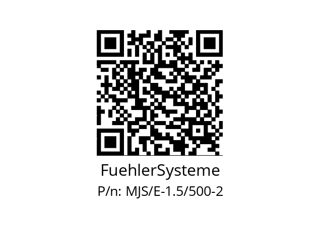   FuehlerSysteme MJS/E-1.5/500-2