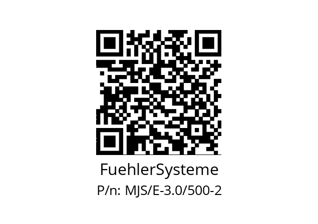   FuehlerSysteme MJS/E-3.0/500-2