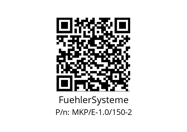   FuehlerSysteme MKP/E-1.0/150-2