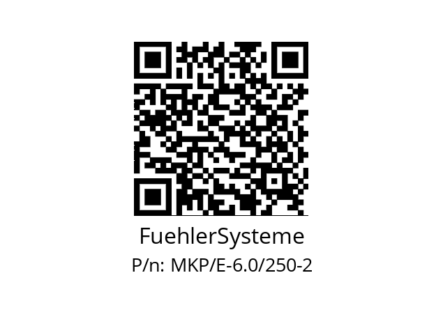   FuehlerSysteme MKP/E-6.0/250-2