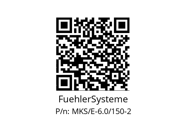   FuehlerSysteme MKS/E-6.0/150-2