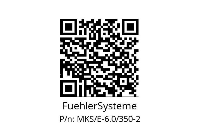   FuehlerSysteme MKS/E-6.0/350-2