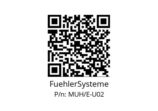   FuehlerSysteme MUH/E-U02