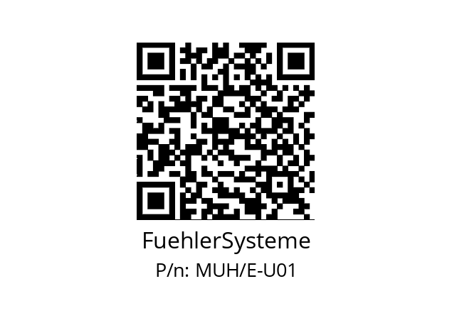   FuehlerSysteme MUH/E-U01