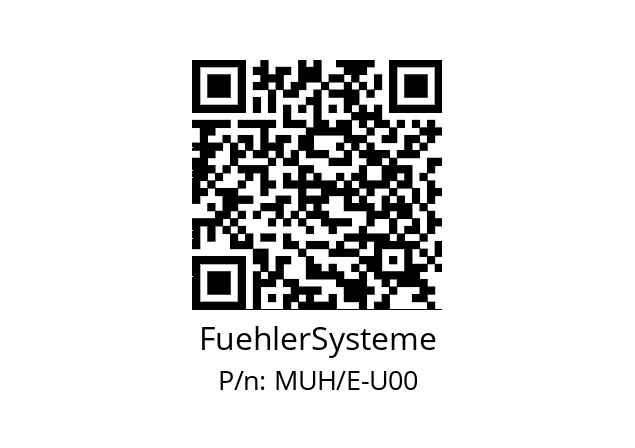   FuehlerSysteme MUH/E-U00