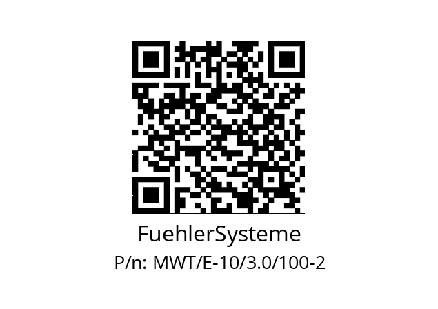   FuehlerSysteme MWT/E-10/3.0/100-2