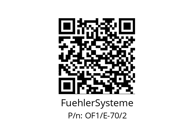   FuehlerSysteme OF1/E-70/2