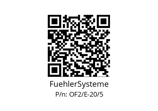   FuehlerSysteme OF2/E-20/5