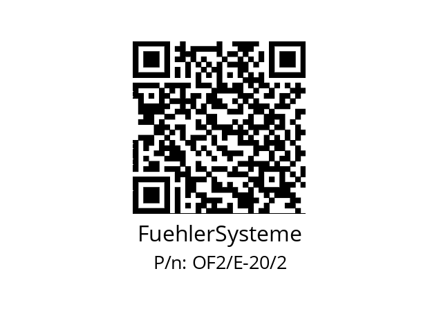   FuehlerSysteme OF2/E-20/2