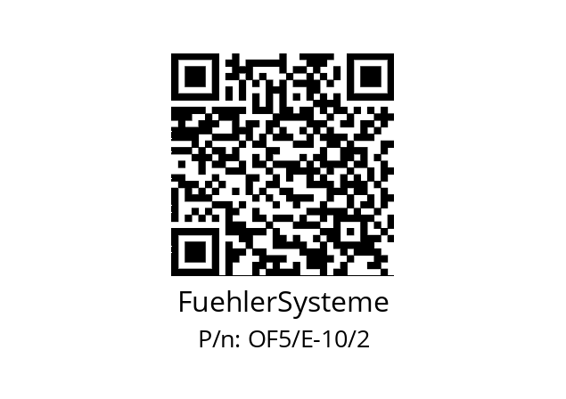   FuehlerSysteme OF5/E-10/2