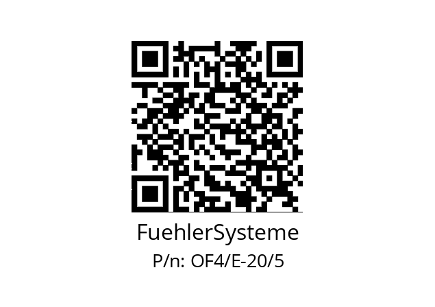   FuehlerSysteme OF4/E-20/5