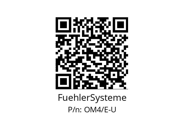   FuehlerSysteme OM4/E-U