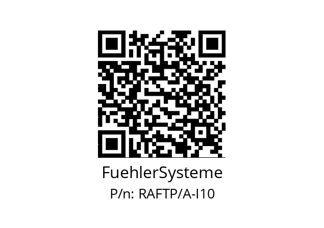   FuehlerSysteme RAFTP/A-I10